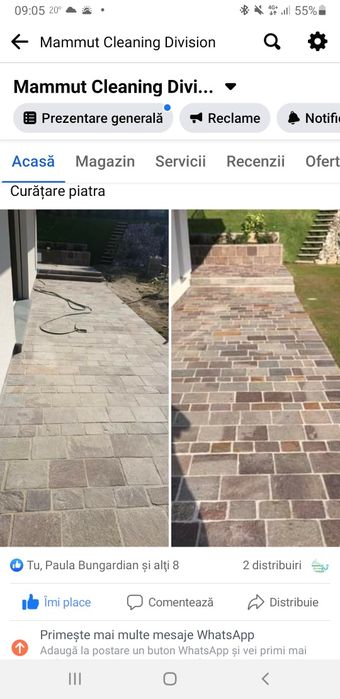 Spalare Pavaj, Spalare Clădiri cu jet de apa sub presiune