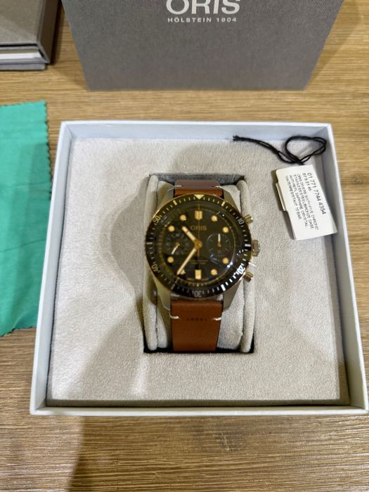 Oris divers sixty five chronograph 43 mm