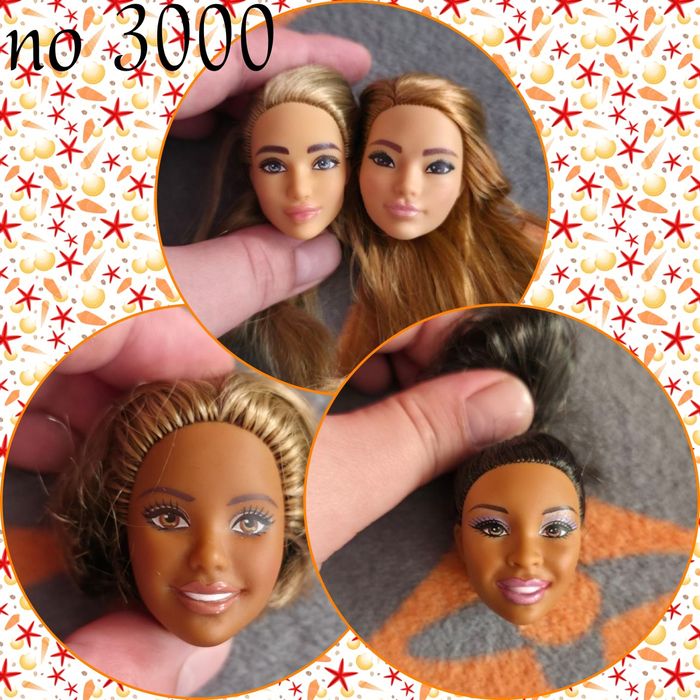 Головы и тела от barbie