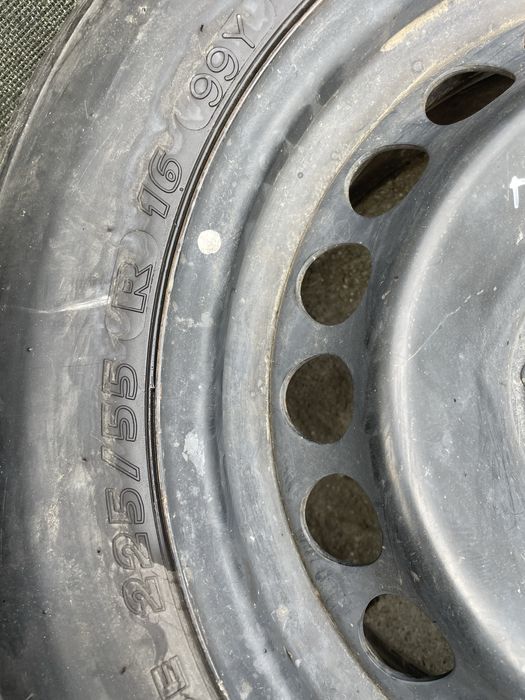 Roata rezerva R16 Audi Mercedes 5 x 112 A + cauciuc 225 / 55 / R 16