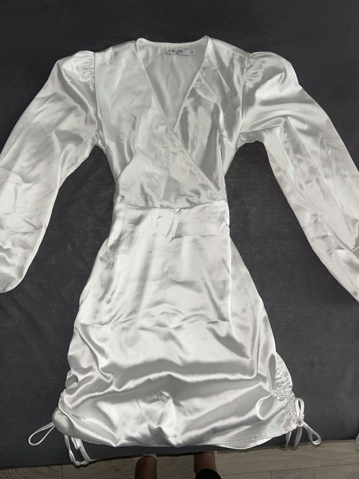 Рокли с пайети, сатен mango, nakd