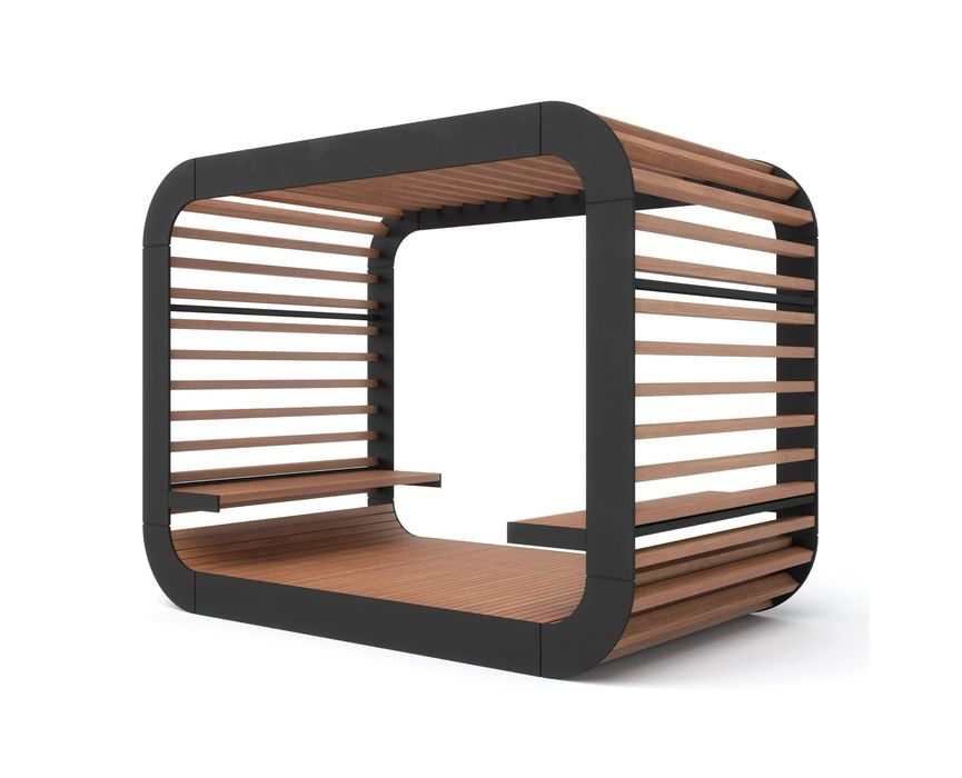 Беседки из дпк прочный