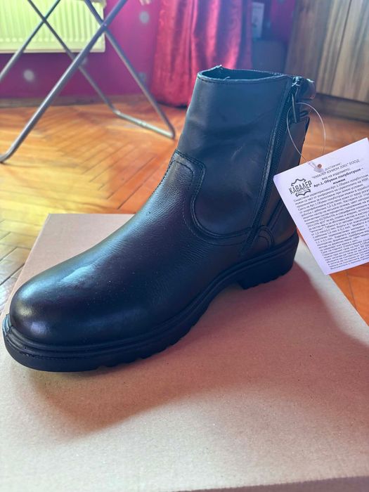 Боти и летни и зимни кубинки 43 номер естествена кожа