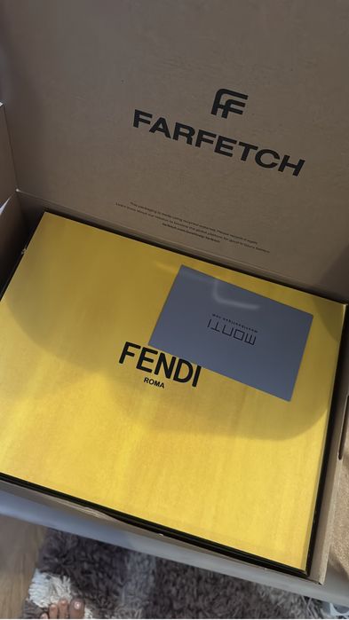 fendi sneakers dama 38,5 autentici