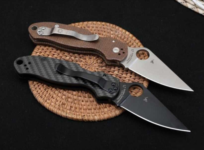 Cutit Spyderco Shaman C229GP si Para3 C223GP si Fox M. Thumper FX-633