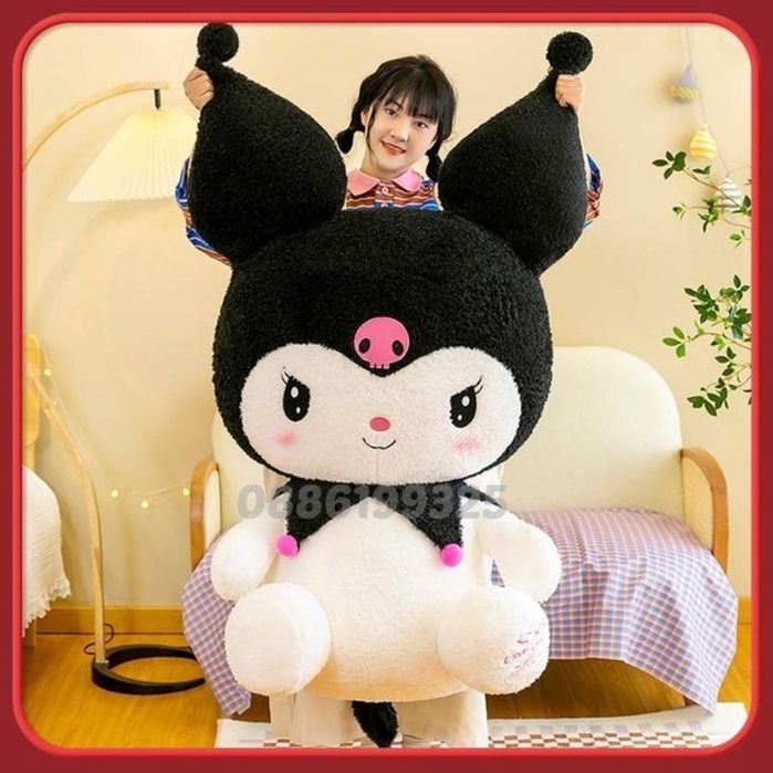 Hello Kitty Kuromi 120см Голяма плюшена играчка Кити