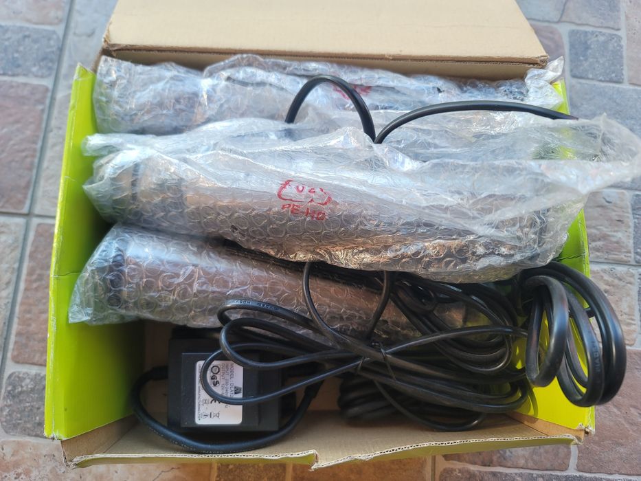 Set lampi exterior Alaska inox – noi