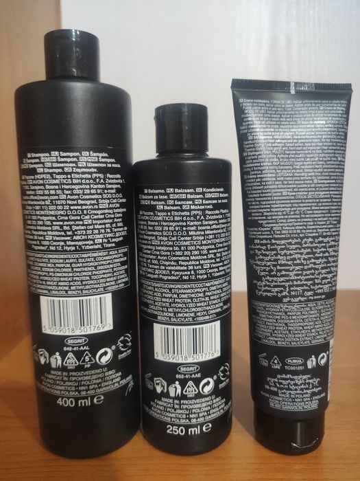 Set ingrijire par, Avon