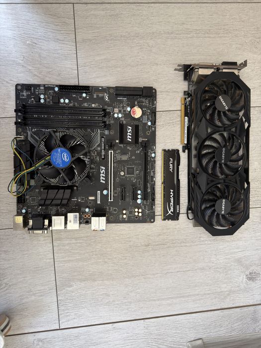 PC Gaming GTX 1060 6Gb / AMD Ryzen 5 1600 + alte componente