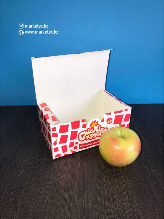 Коробка для курицы с логотипом