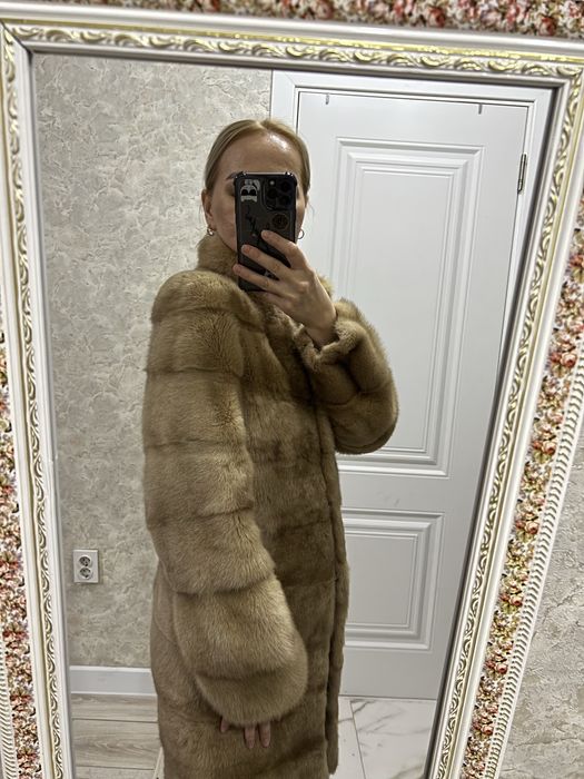 Шуба норковая, поперечка