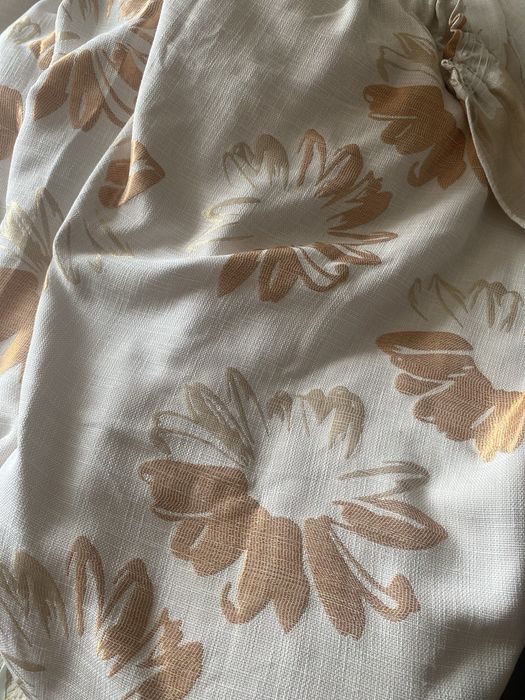 Шторы льняные б/у