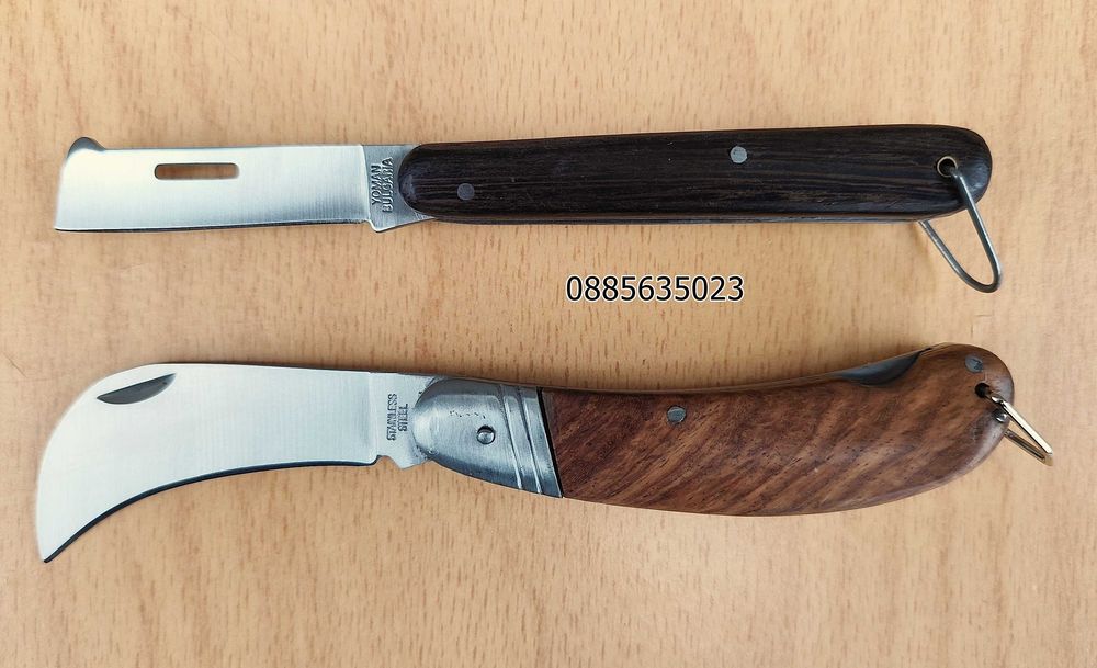 Сгъваем нож за ашладисване, присаждане / 2 модела /