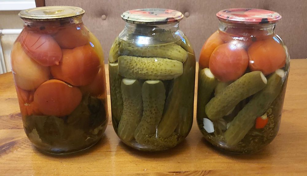 Распродажа домашних солений