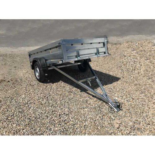 REPO Remorca 750 kg Repo 260x135x38 cm Basculabila, ATV, CIV GRATUIT