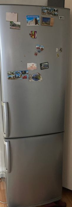 Холодильник lg в рабочем состоянии