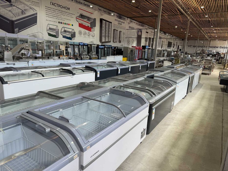 Морозильная витрина, Морозильник бонета, Кепілдік бар Кентау қаласы