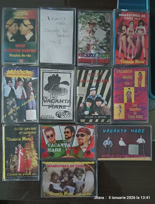 Vănd casete audio Vacanța Mare