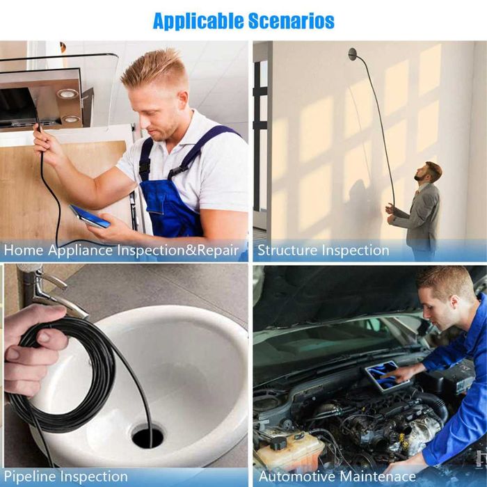 эндоскоп видеокамера смартфон планшет ноутбук ПК 4000 тг