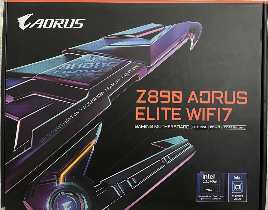 Материнская Плата Gigabyte Z890 Aorus Elite Wi-Fi 7/ Core Ultra 7 265k