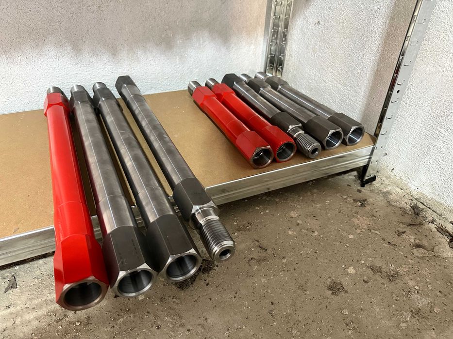 Удължители за диамантени боркорони 1 1/4" - 200 мм, 300 мм, 500 мм