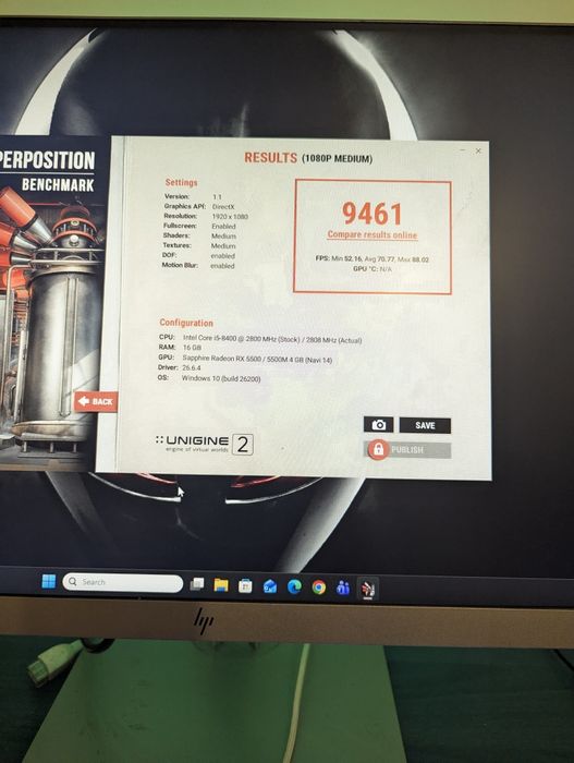 Placa video AMD Rx 5500xt 4gb gddr6