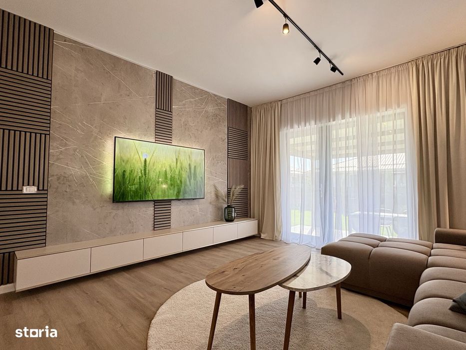 Proprietar, casă parter 4 cam/2 băi, complet mobilată, 510 mp teren