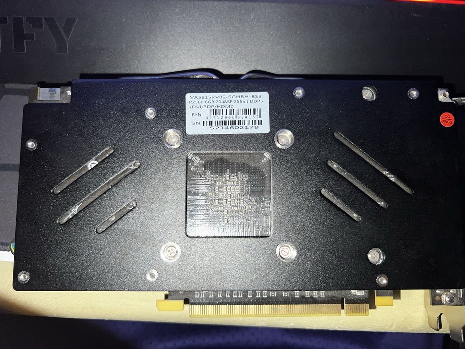 Placa video Biostar Radeon RX-580 8GB GDDR5 256bit