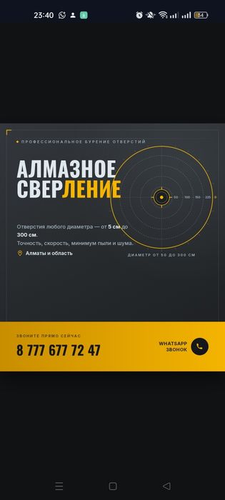 Алмазное сверление. Алмазное бурение