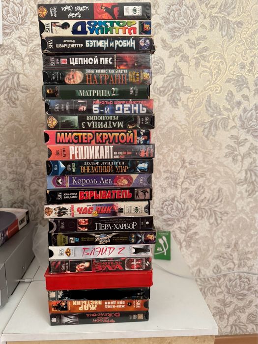 Продам видеокассеты vhs