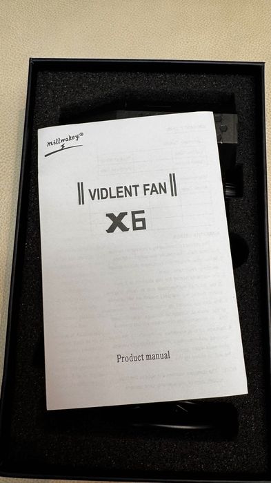 Suflanta aer fără fir X6, 130000rpm, negru 52m/sec