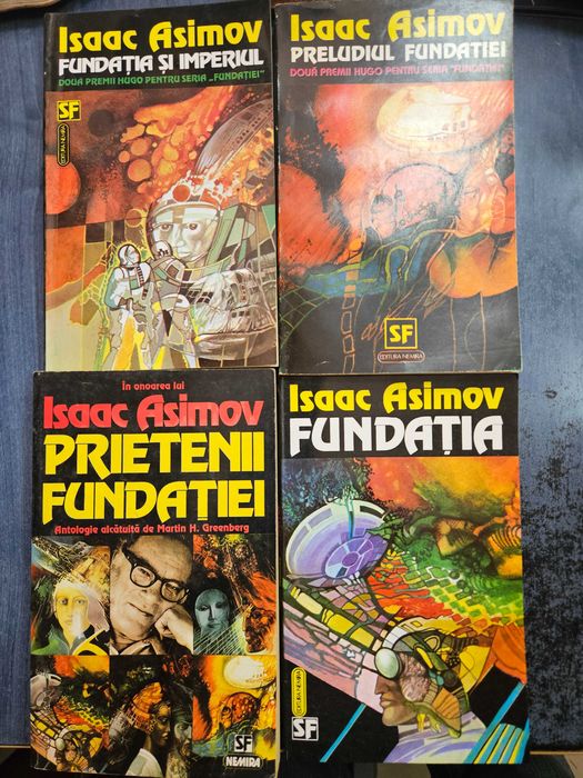 Isaac Asimov  , colecție de 39 de volume