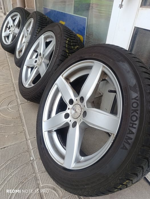 Джанти 5х120 17 със зимни гуми 225 50 17