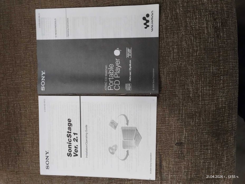 Дискмен mp3 Sony