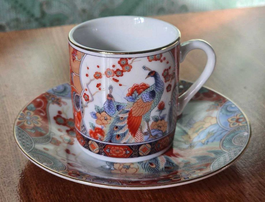 Набор чашки и блюдца. Япония.