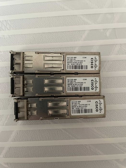 Продавам SFP-та Cisco, Gigastream, NeoPhotonics