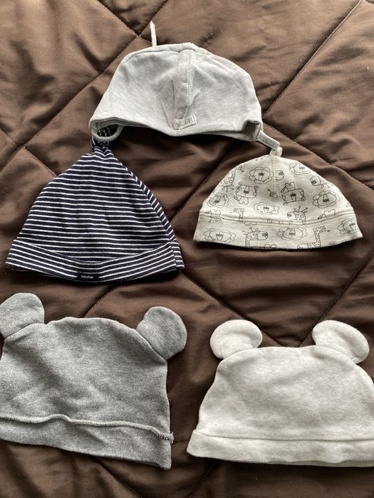 Комплект шапки за момче