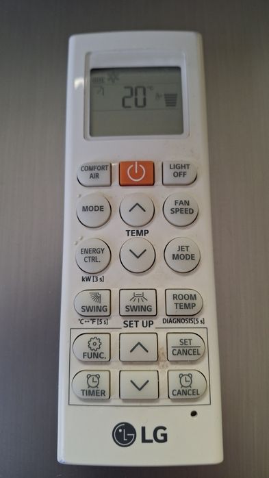 LG кондиционер, зима и лето.
12-лик