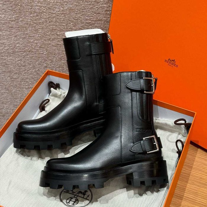 !SALE! Ghete Hermes - piele naturala 100% premium prezentare completa