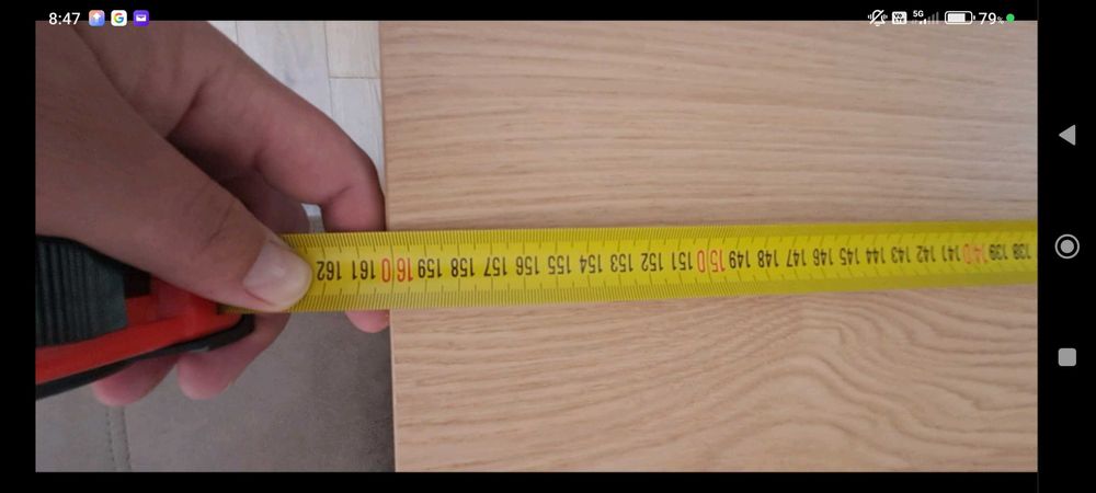 Масивна трапезна маса