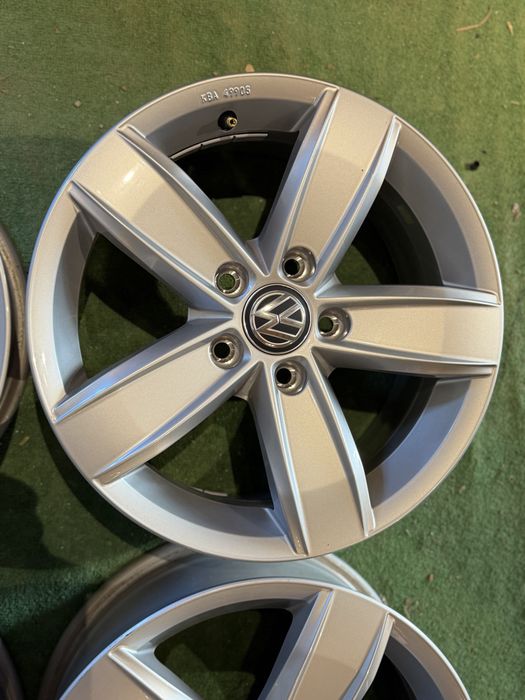 Jante Aliaj 16 Noi 5x112 Original Vw Passat B8 Golf T-Roc Touran Sharan Skoda Octavia Superb Seat Leon Audi a3