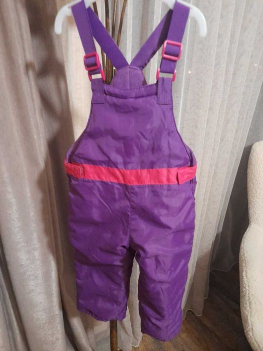 Pantaloni de iarna /schi, cu bretele pentru fetite Nr. 92