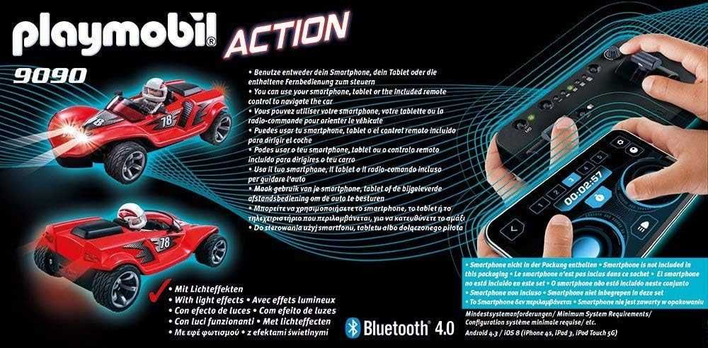 PlayMOBIL 9090 Rocket Racer cu Bluetooth Control si Telecomanda