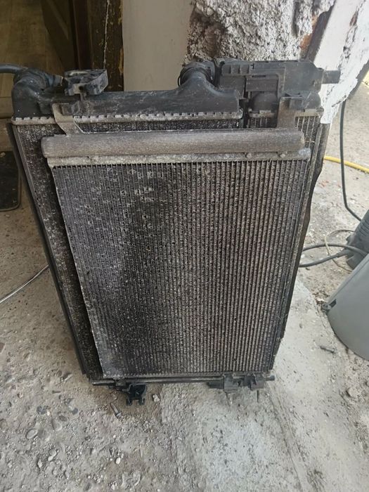 RADIATOR APA/ AC CLIMA/ INTERCOOLER SEAT LEON, VW GOLF 7, SKODA OCTAVIA 1.6 TDI 2016 5q0121251ec, 5q0816411al
