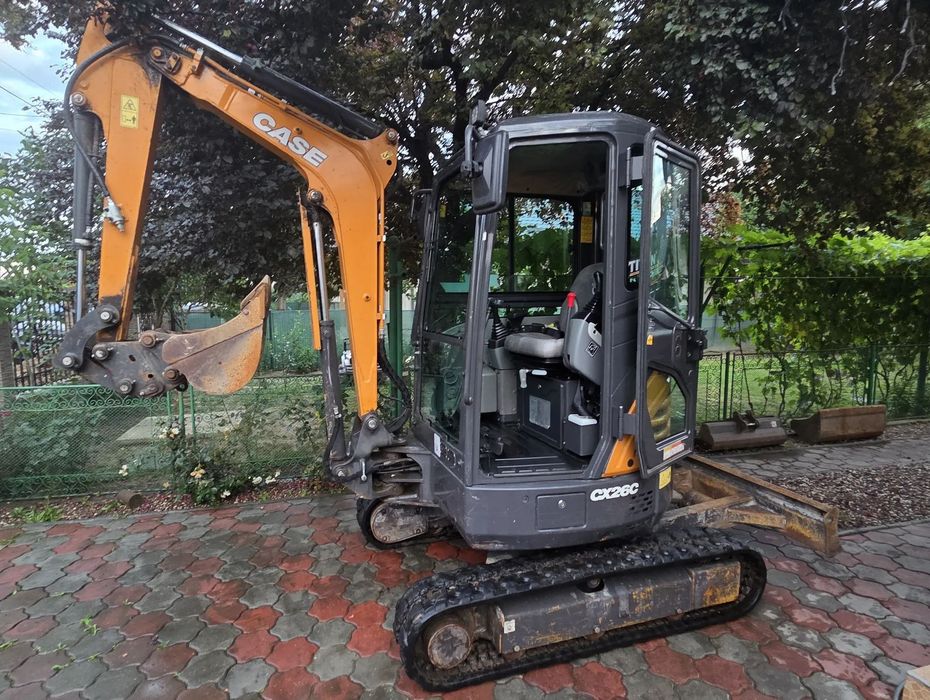 Case CX26C Vand miniexcavator Case CX26C, An fabricatie 2023