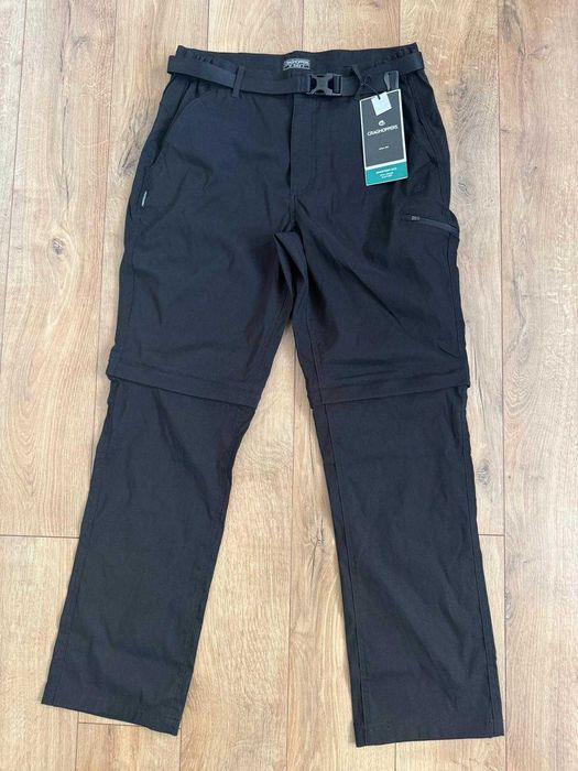 Nou Craghoppers 34 50 M barbati pantatoni softshell 2in1 lungi scurti