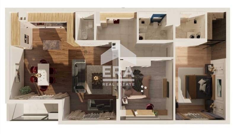 Южен тристаен апартамент в луксозна резиденция с АКТ 16, район Лозенец