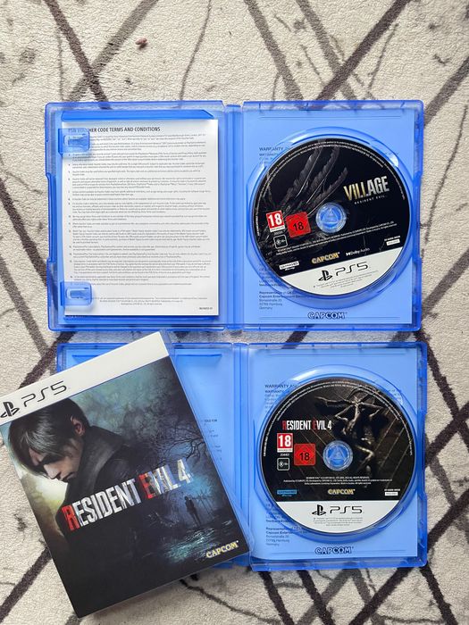 Resident Evil 4 + Resident Evil Village PS5
