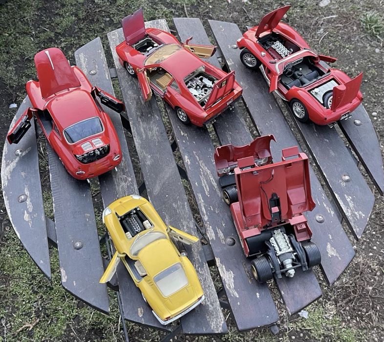 Colecție masinute Ferrari burago