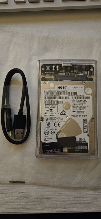 HDD extern 500gb 7200 rpm SATA 3 6gb